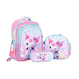 16 Inch Back pack Set - Kuromi